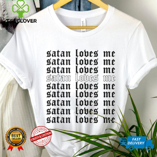 Satan Loves Me   Aesthetic Soft Grunge Goth Egirl Eboy Shirt
