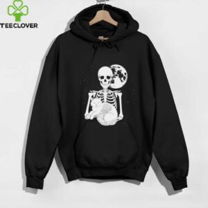 Skeleton Cat Skull Kitty Cute Goth Halloween Shirt