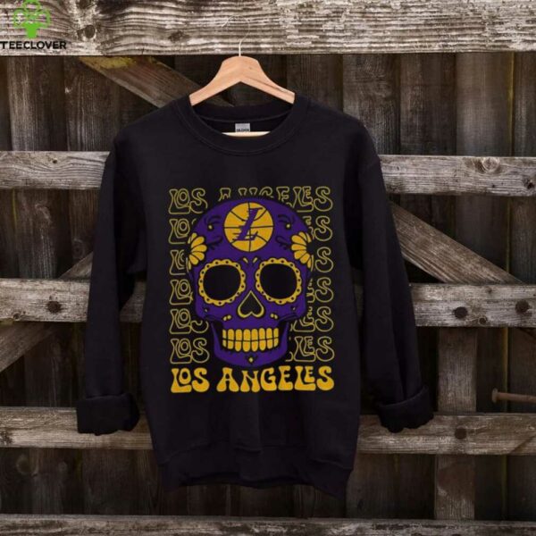 Sugar Skull Los Angeles Lakers MLB baseball 2025 gift for fans shirt