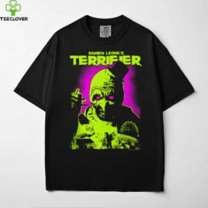Terrifier Glowing Eyes Art Neon Poster Horror Shirt