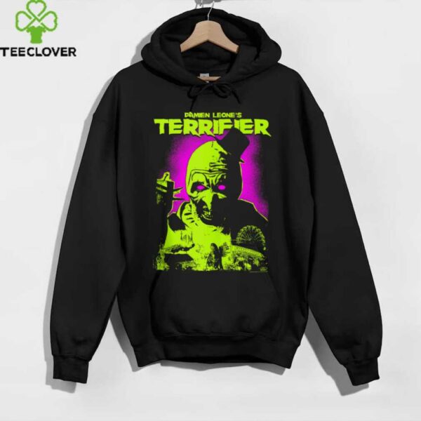 Terrifier Glowing Eyes Art Neon Poster Horror Shirt
