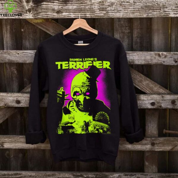 Terrifier Glowing Eyes Art Neon Poster Horror Shirt