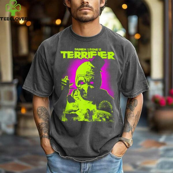 Terrifier Glowing Eyes Art Neon Poster Horror Shirt