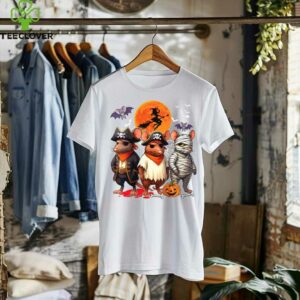 Three Rats Costume Pirate Boo Mummy Halloween Shirt