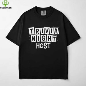 Trivia Art Trivia Night Host Trivia Lovers Shirt