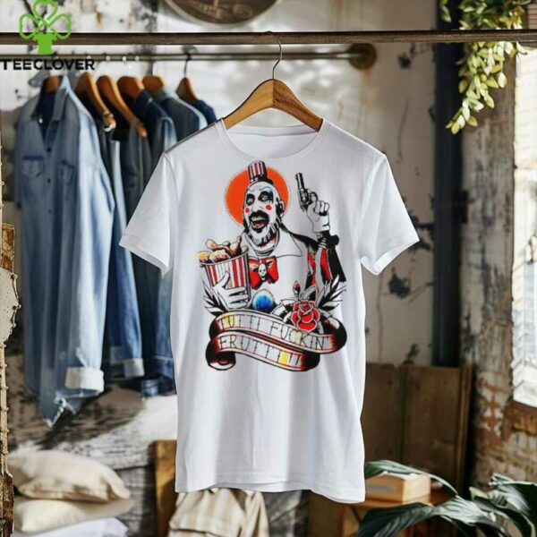 Tutti fuckin frutti printed funny shirt