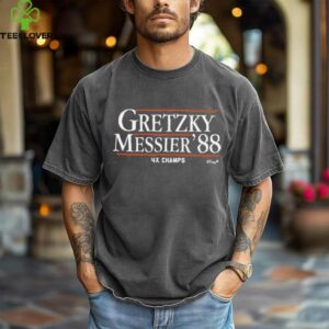 Wayne Gretzky & Mark Messier '88 Edmonton Hockey Shirt