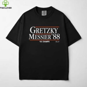 Wayne Gretzky & Mark Messier '88 Edmonton Hockey Shirt