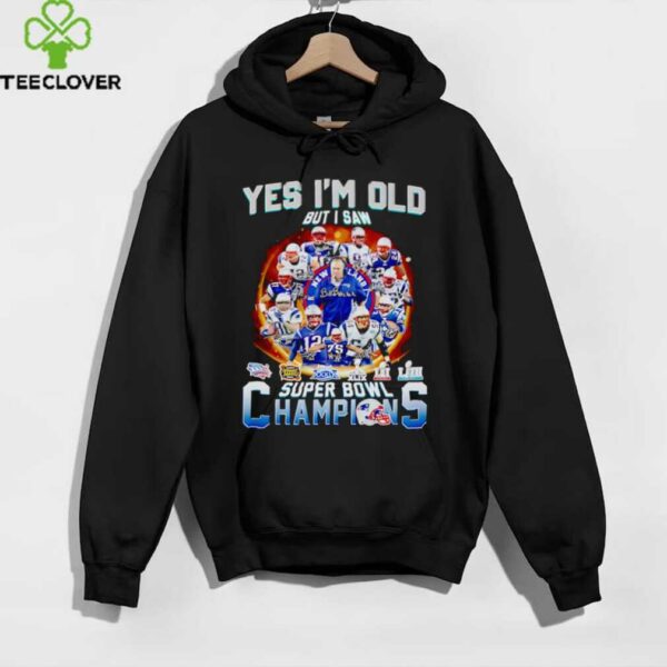 Yes I’m old but I saw super bowl champions New England Patriots legends shirt