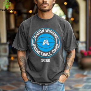 Aaron Wiggins Basketball Camp 2025 logo shirt
