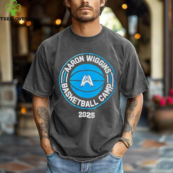 Aaron Wiggins Basketball Camp 2025 logo shirt