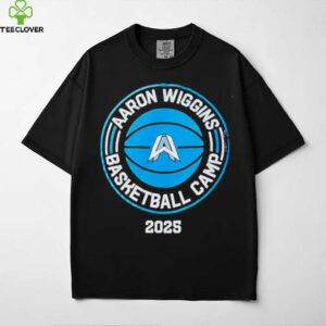 Aaron Wiggins Basketball Camp 2025 logo shirt