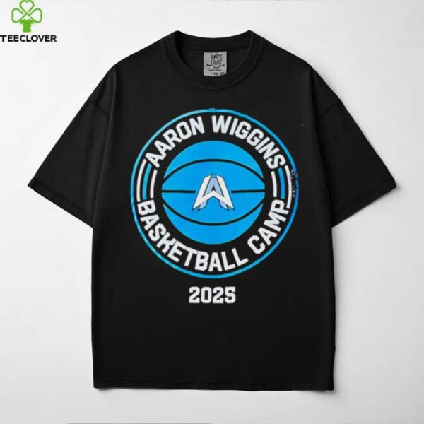 Aaron Wiggins Basketball Camp 2025 logo shirt