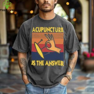 Acupuncture Holds The Key Vintage Holistic Wellness Shirt