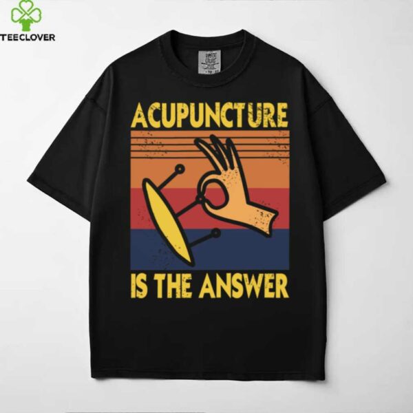 Acupuncture Holds The Key Vintage Holistic Wellness Shirt
