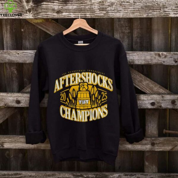 Aftershocks the basketball Tournament Champions 2025 shirt