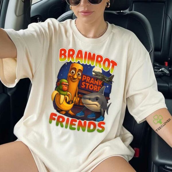 All Brainrot Italian Meme Cute Friends For Selfie Shirt