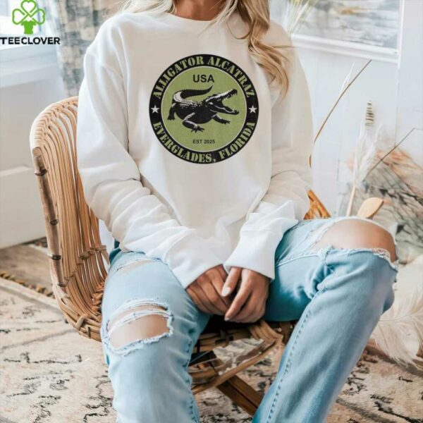 Alligator Alcatraz Everglades Est 2025 Commemorative political shirt