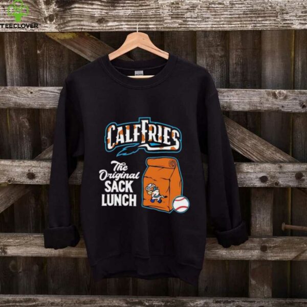 Amarillo Sod Poodles Calf Fries the original sack lunch shirt