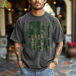 American Fishing Flag Camo Shirt