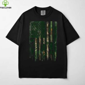 American Fishing Flag Camo Shirt