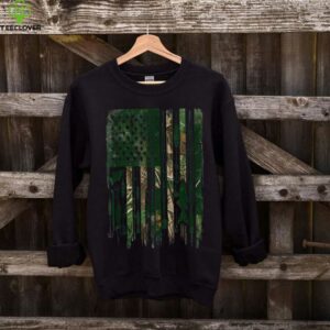 American Fishing Flag Camo Shirt