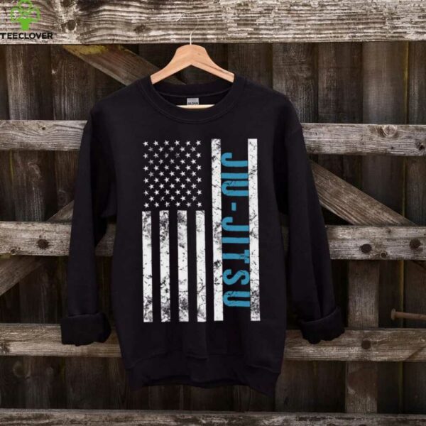 American Flag Jiu Jitsu Patriotic BJJ Shirt