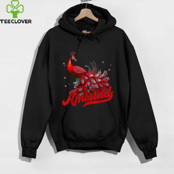 Amistad House Of Friendship Red Peacock Team Shirt