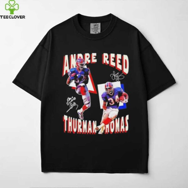 Andre Reed and Thurman Thomas aerial and ground shirt