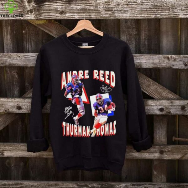 Andre Reed and Thurman Thomas aerial and ground shirt