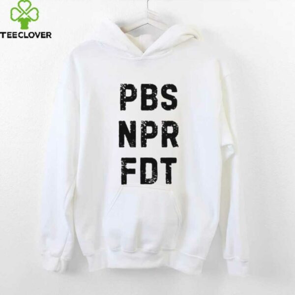 Anti Trump Public Broadcasting Support Resist Tyranny NPR PBS Political Shirt