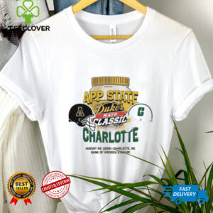 Appalachian State Mountaineers Vs Charlotte 49ers Duke’s Mayo Classic Charlotte Matchup Bank Of America Stadium 2025 shirts