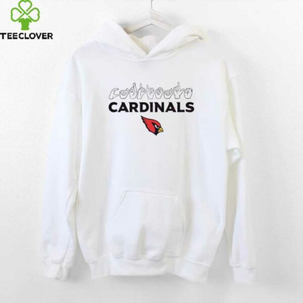 Arizona Cardinals football homage youth love sign hand signals shirt
