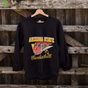 Arizona State basketball retro swish shirt
