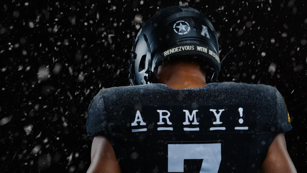 Army Football 101st Jersey Back