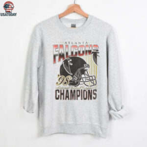 Atlanta Falcons Vintage 1998 NFC Champions Graphic T Shirt