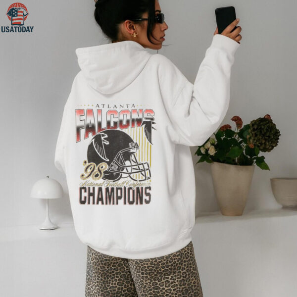 Atlanta Falcons Vintage 1998 NFC Champions Graphic T Shirt