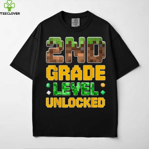 Back To School 2nd Grade Boys Gamer First Day Second Grade Shirt