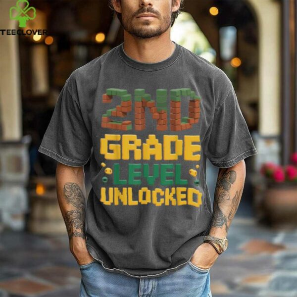 Back To School 2nd Grade Boys Gamer First Day Second Grade shirt