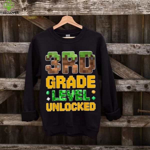 Back To School 3rd Grade Boys Gamer First Day Of Third Grade Shirt
