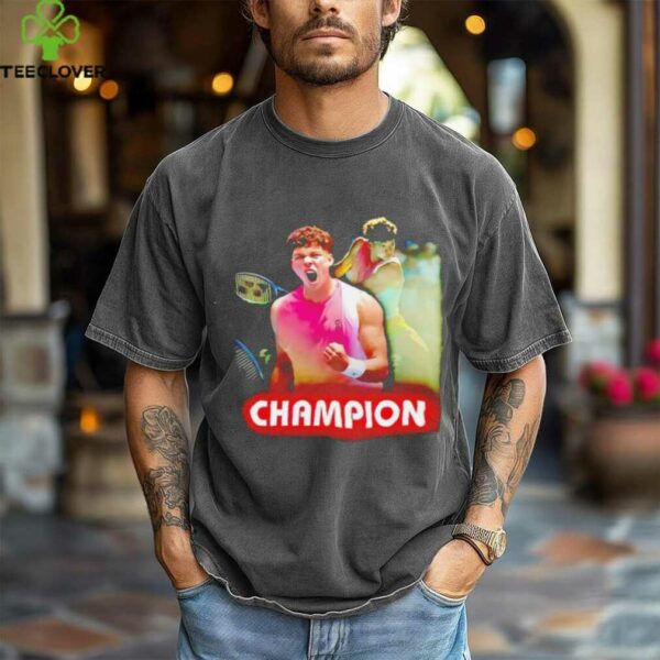 Ben Shelton Champion Wimbledon 2025 Player Tennis Graphic shirt