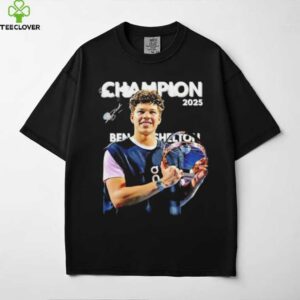 Ben Shelton Player Tennis Champion Wimbledon 2025 Graphic shirt