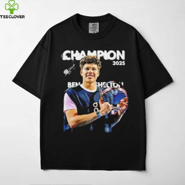 Ben Shelton Player Tennis Champion Wimbledon 2025 Graphic shirt