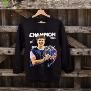 Ben Shelton Player Tennis Champion Wimbledon 2025 Graphic shirt