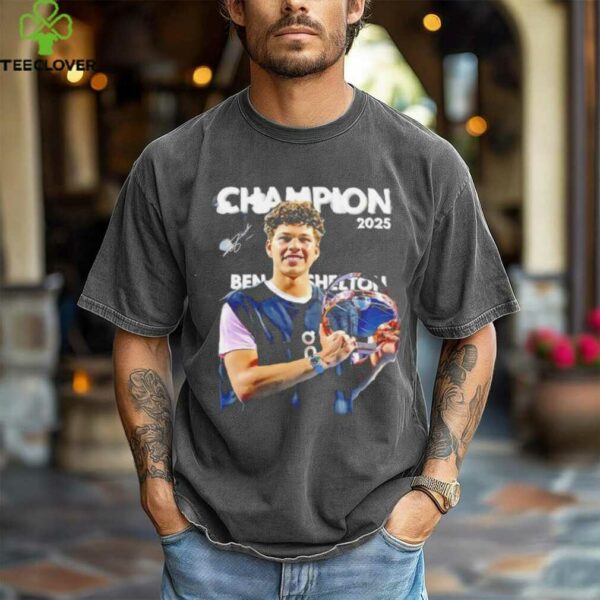 Ben Shelton Player Tennis Champion Wimbledon 2025 Graphic shirt