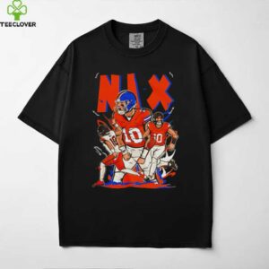 Bo Nix Cartoon Style Denver Football shirt