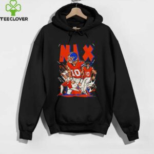 Bo Nix Cartoon Style Denver Football shirt