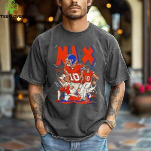 Bo Nix Cartoon Style Denver Football shirt