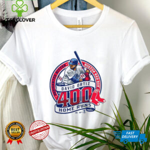 Boston Red Sox Legend David Ortiz 400 Home Runs shirt