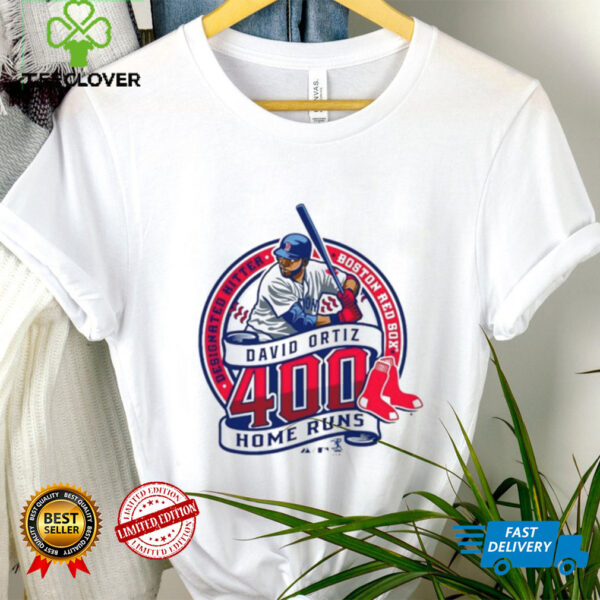 Boston Red Sox Legend David Ortiz 400 Home Runs shirt